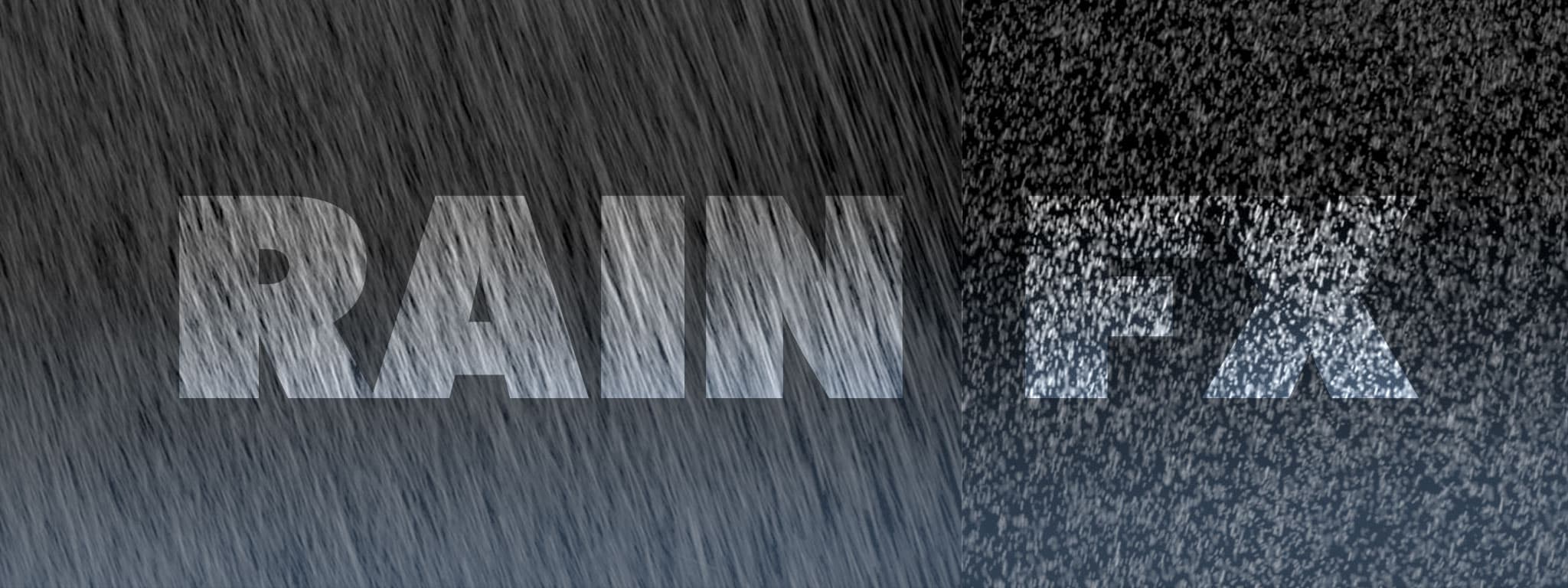 New: Rain VFX Packs