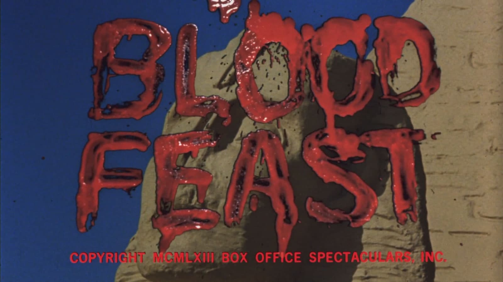 Blood Feast title card