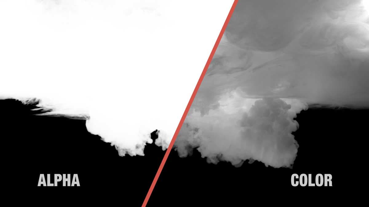 cloud tank luminance alpha channel