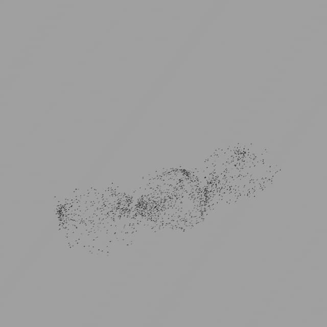 Birds Murmuration - Medium Flock - Horizon - 001