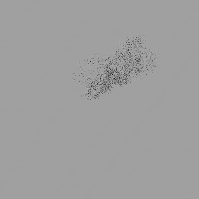Birds Murmuration - Medium Flock - Horizon - 003