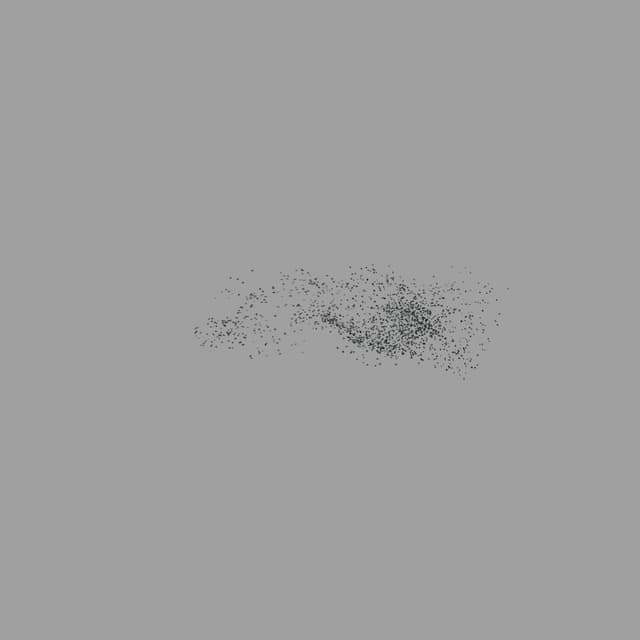Birds Murmuration - Medium Flock - Overhead - 001